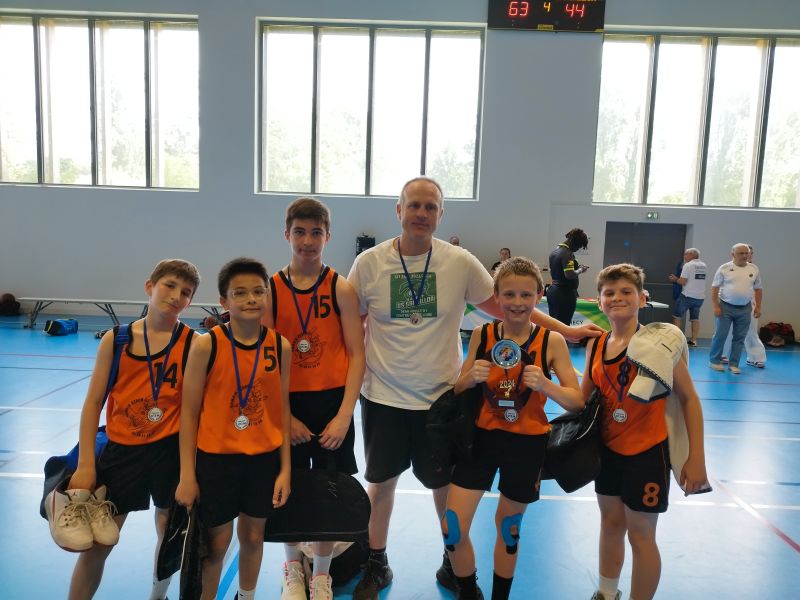 Trophée du Loiret U13M - US  Sandillon contre ABC St Jean de Braye - Victoire de ABC St Jean de Braye 63 à 44