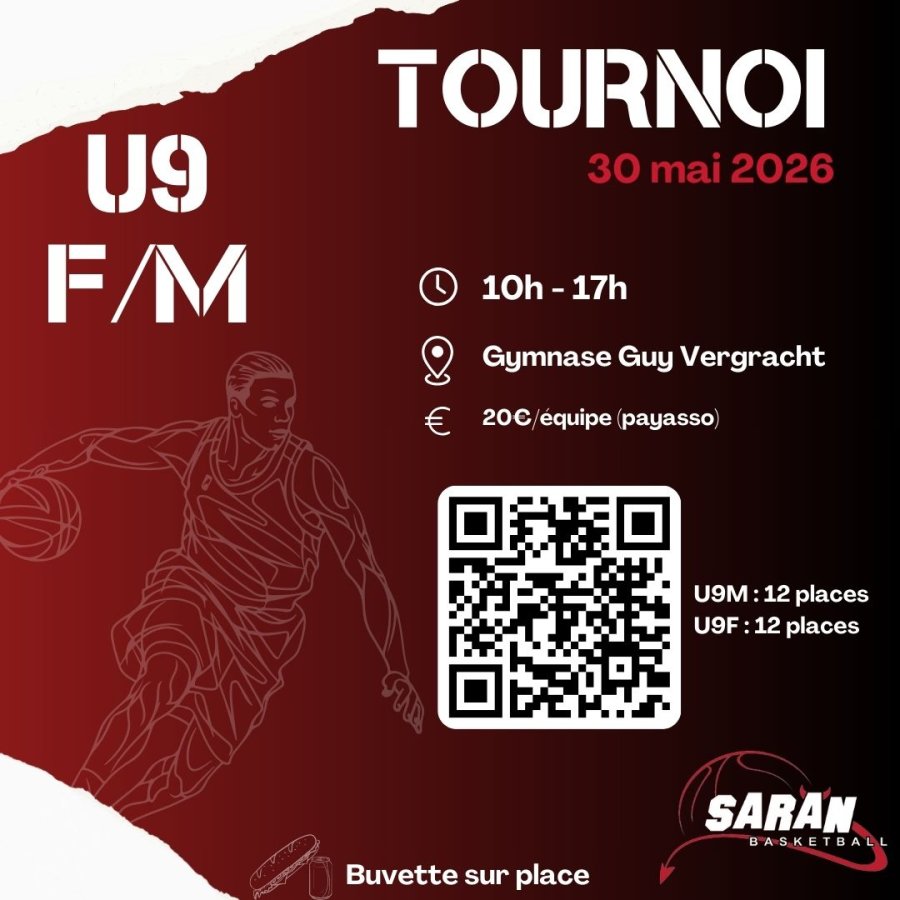 Invitation aux tournois U9 & U11 de l’USM Saran Basket