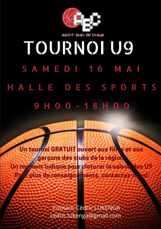 ABC Saint-Jean de Braye - Tournoi U9 masculin et féminin - 16 mai 2026